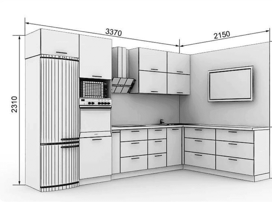 12 Standard Kitchen Sizes
